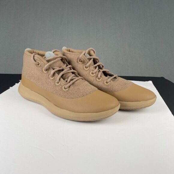 Allbirds Wool Runner Up Mizzle Plus Hazy Beige Shoes Chukka Boot Men Size 12 - Picture 3 of 16